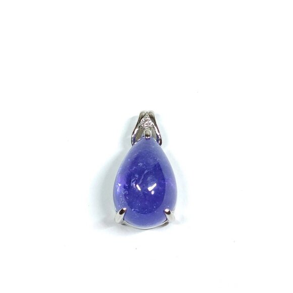 Jewelry Pendant Head Tanzanite 14.4ct Platinum 1324096
